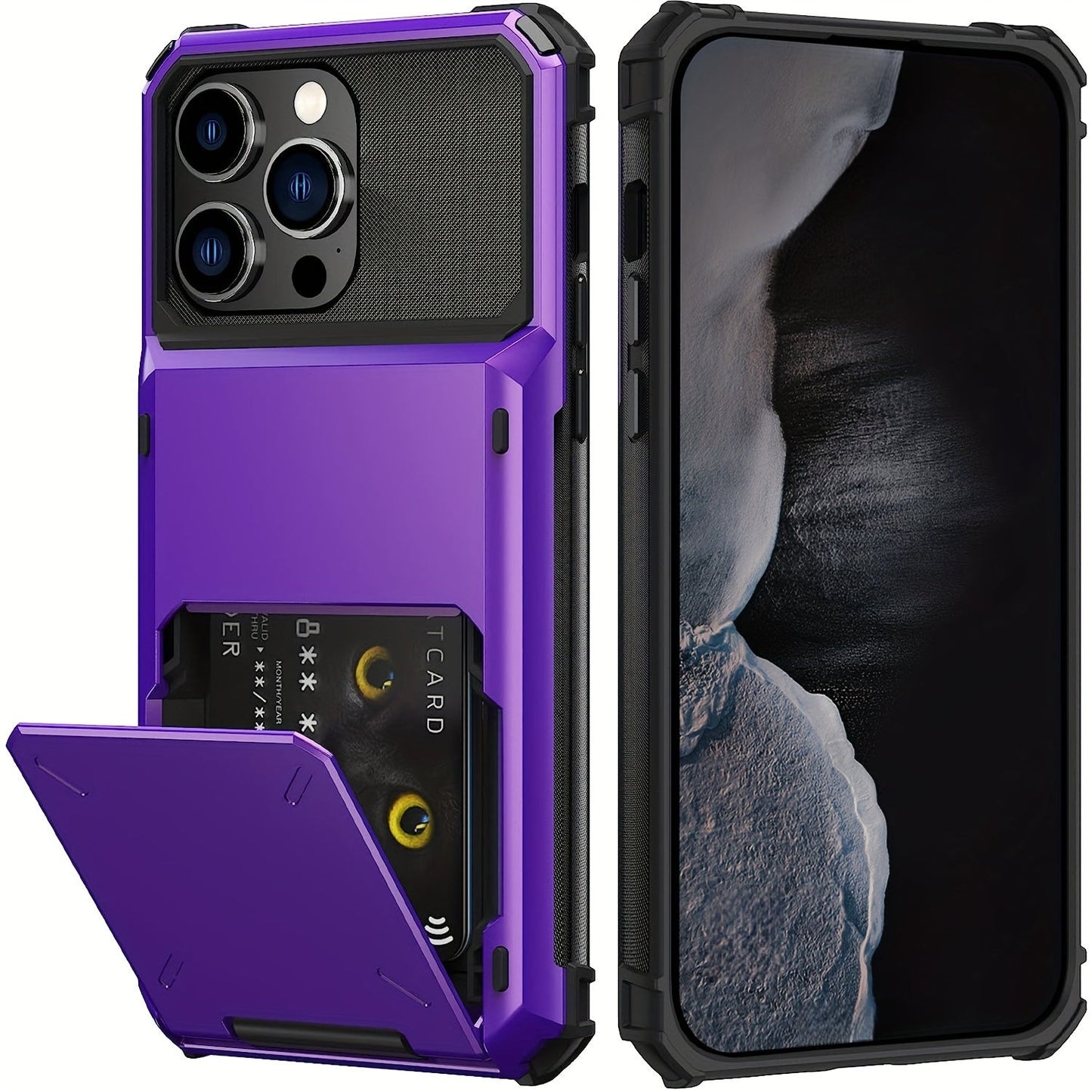iPhone 15/14/13/12/11 Pro Max Wallet Case