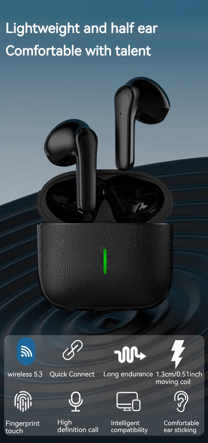 Wireless Sports Earbuds with Noise-Cancelling Mic