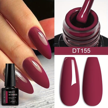 Spring Summer Wine Red Gel Polish