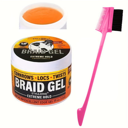4.06oz Braid Gel with Dual-Sided Brush
