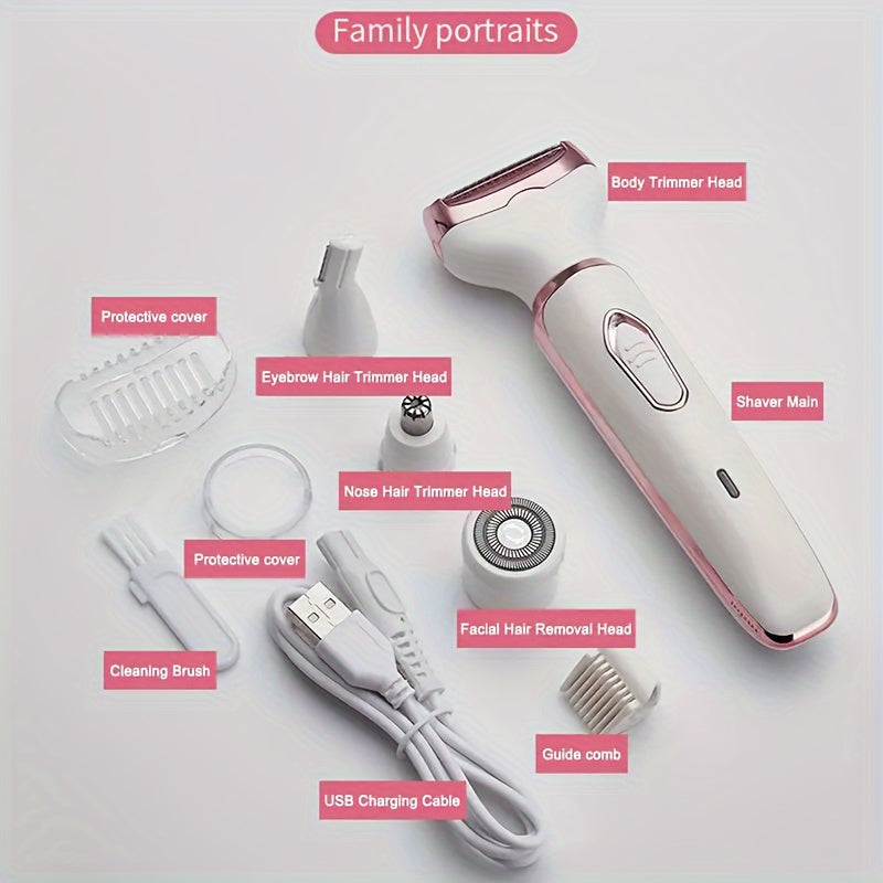 4 In 1 Women's Electric Hair Remover