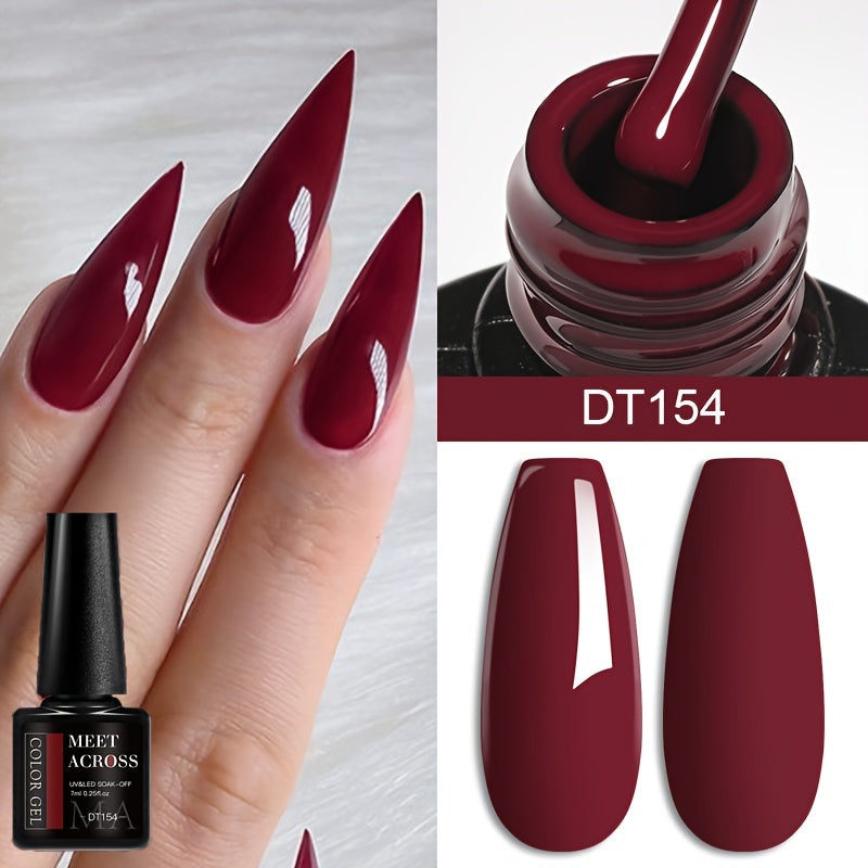 Spring Summer Wine Red Gel Polish