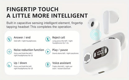 40H Long-Lasting Wireless Earbuds