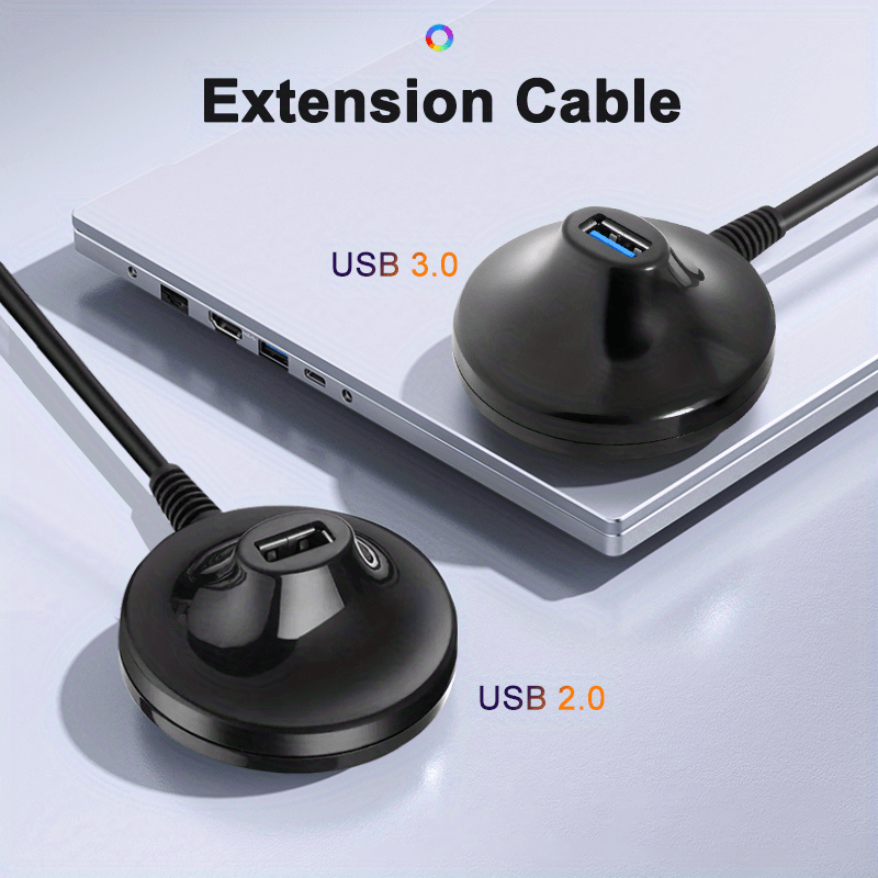USB Extension Cable With Base
