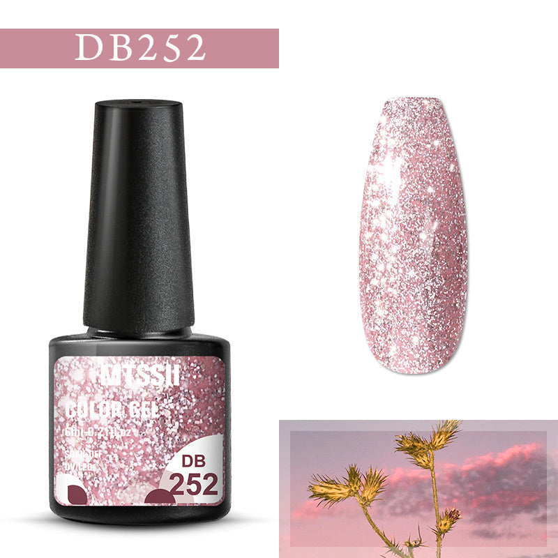 Chrome Glitter Gel Nail Polish