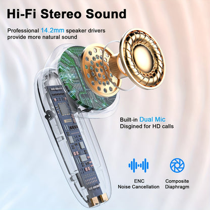 40H Battery Life Wireless Earbuds