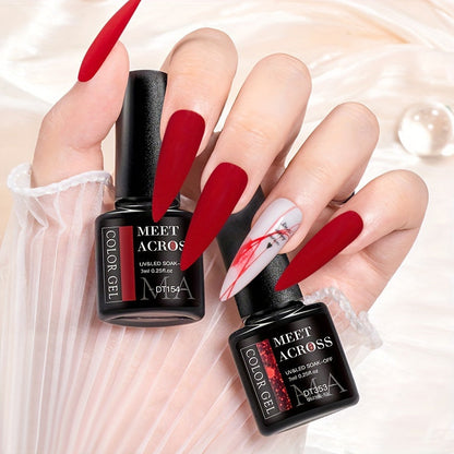 Spring Summer Wine Red Gel Polish