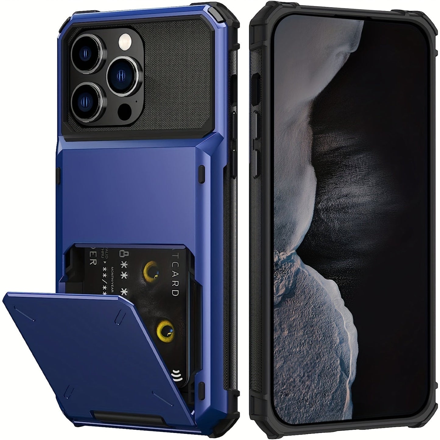 iPhone 15/14/13/12/11 Pro Max Wallet Case