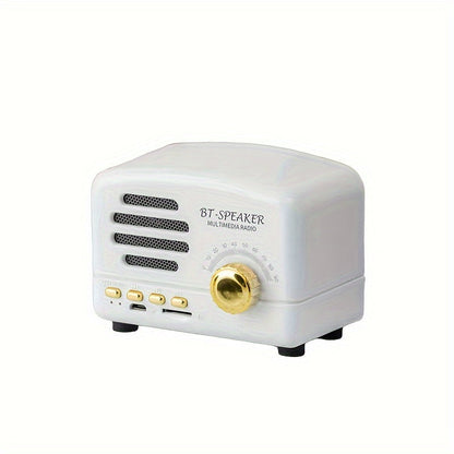 Wireless Portable Speaker Styling High-value Audio Desktop Home Giftable-Multi-color-1PC