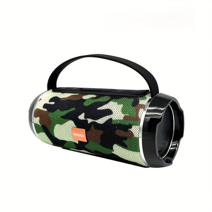 Wireless Bass Speaker Portable Wireless Cube Speaker - Stereo Ultra Bass Music Player With USB/TF/FM Radio