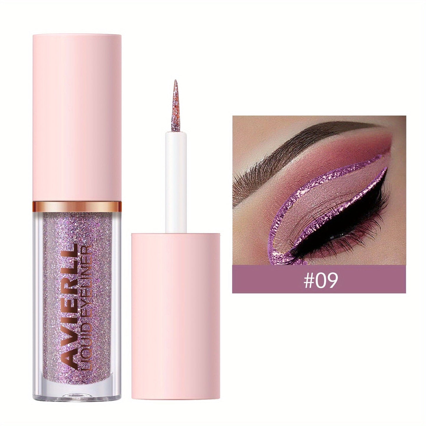 Vibrant Glitter Liquid Eyeliner Pen