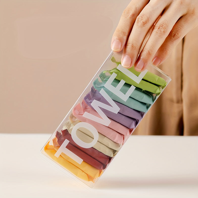 14Pcs Compressed Towel Travel Disposable Face Towel