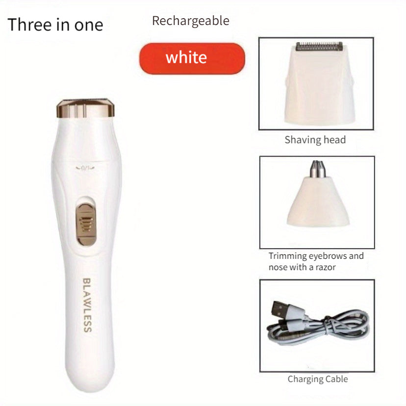 3-in-1 Electric Hair Removal Kit For Women