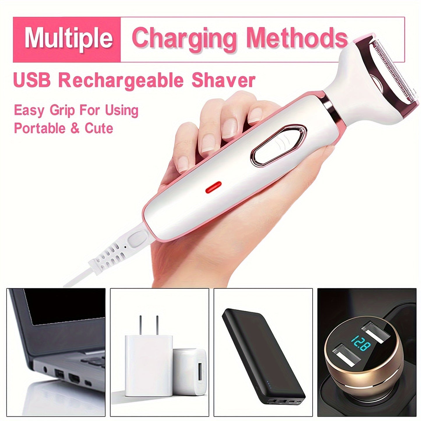 4 In 1 Women's Electric Hair Remover