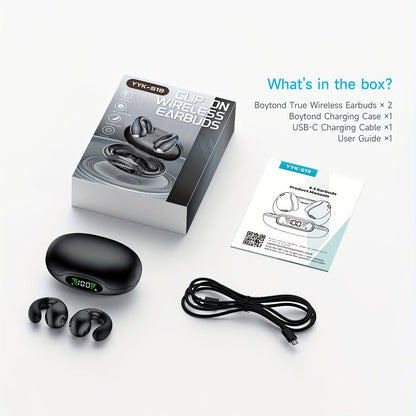 Advanced Open Ear Clip Wireless Earbuds