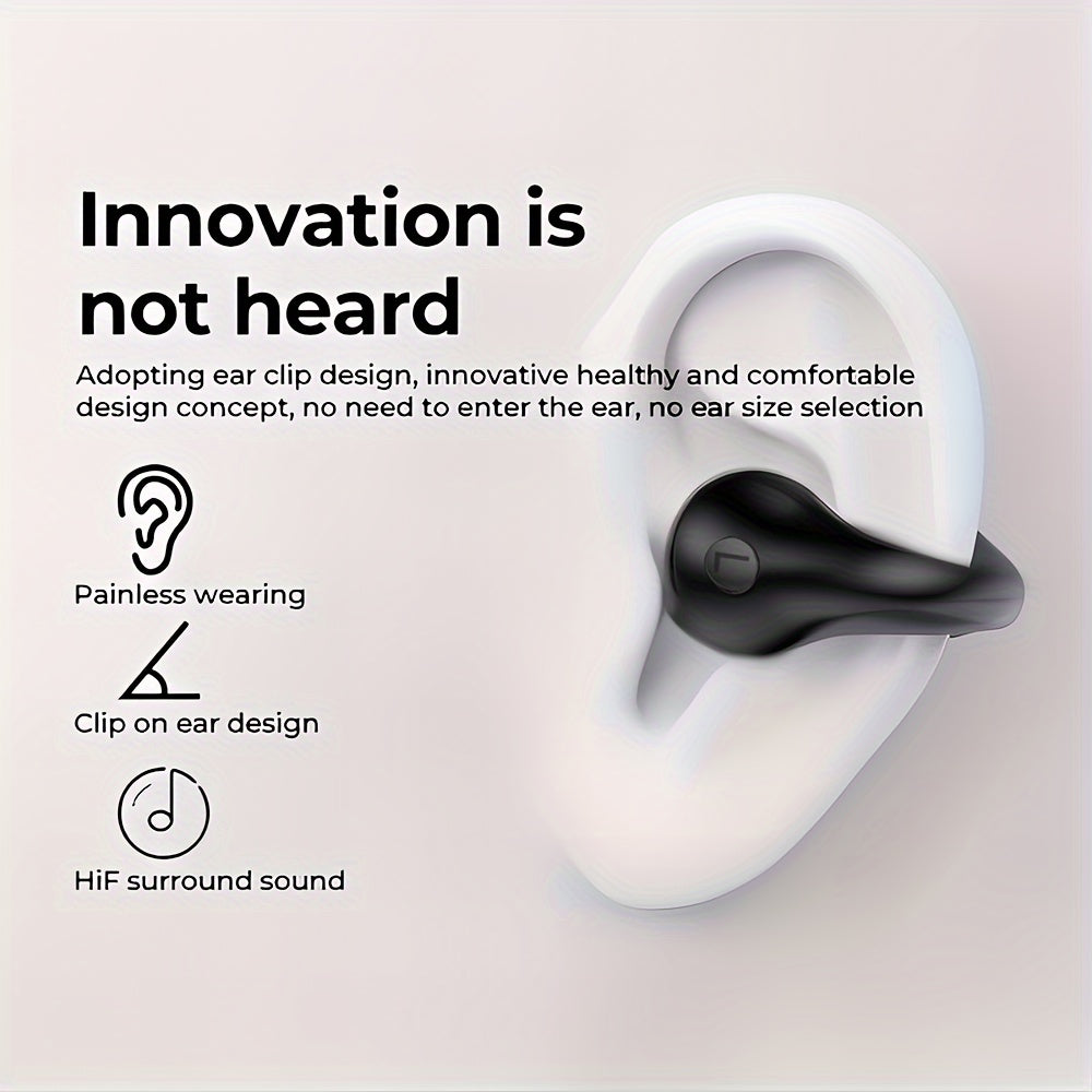 Advanced Open Ear Clip Wireless Earplugs Version 5.3