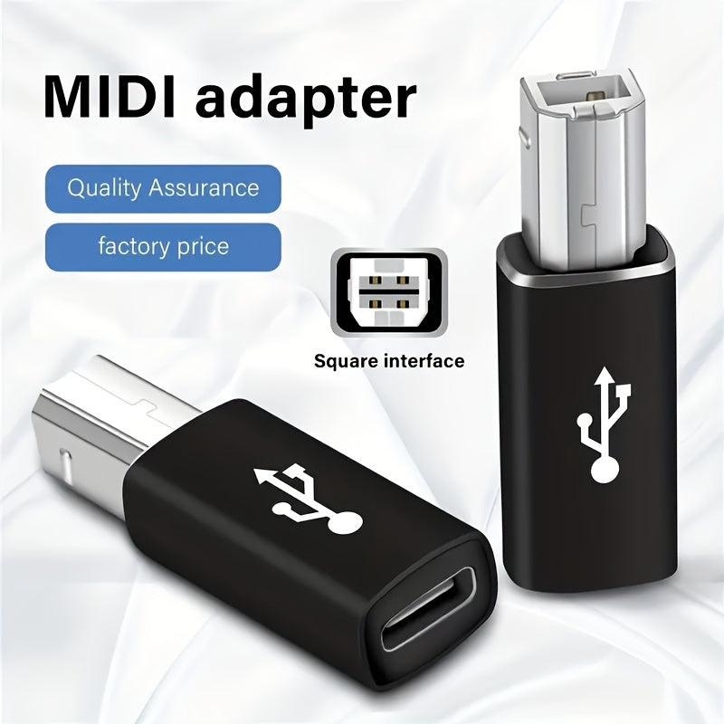 USB Type C Printer Adapter Midi Electric Piano Synth Driver Dock Fax Scanner
