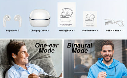 Earphones with 4 ENC Microphones