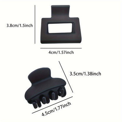 8pcs Small Hair Claw Clips