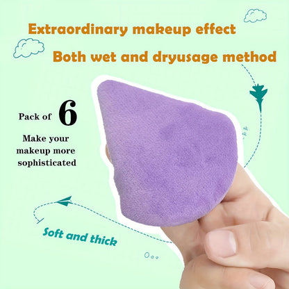 12pcs Premium Makeup Sponges Set - Cotton Pads