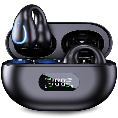 Wireless Open Ear Bone Conduction Earbud Headphones