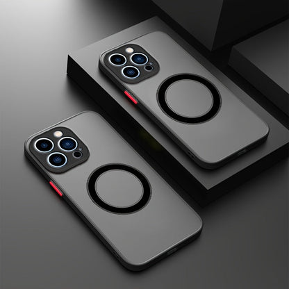 Magsafe Matte Case For iPhone 15 13 14 12 11 Pro Max XS XR X Case