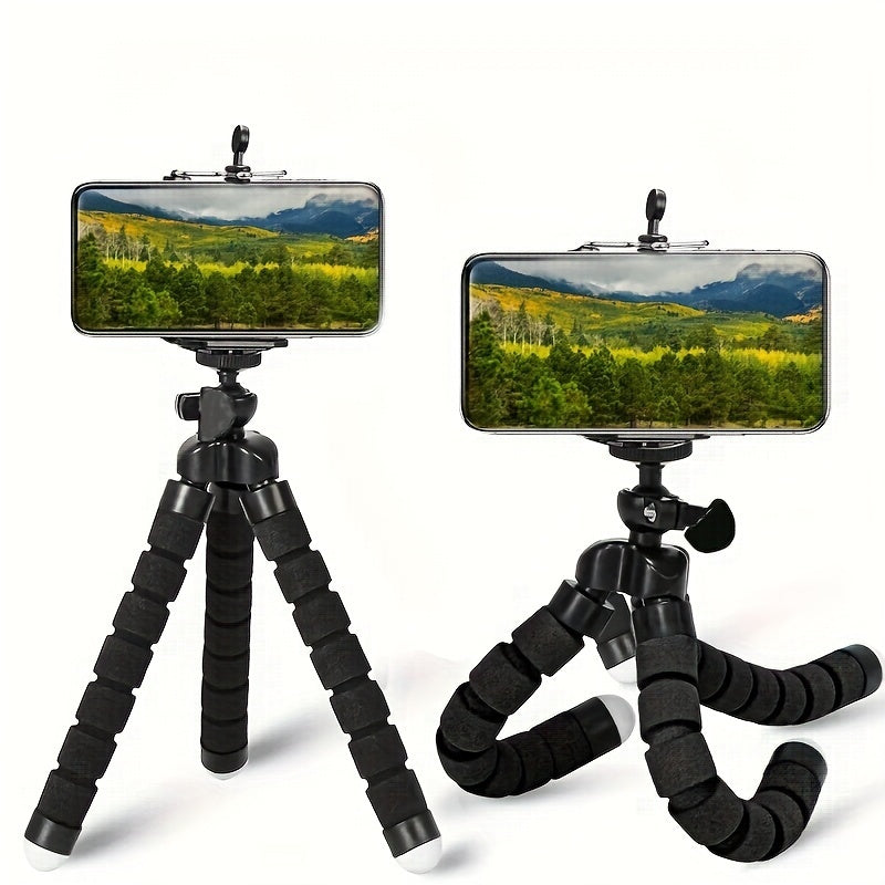 Flexible Octopus Tripod Stand with 360° Rotating Ball Head