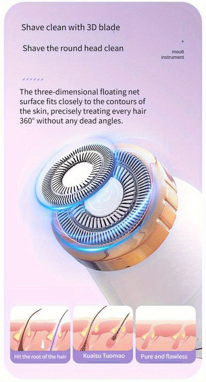 3-in-1 Electric Hair Removal Kit For Women