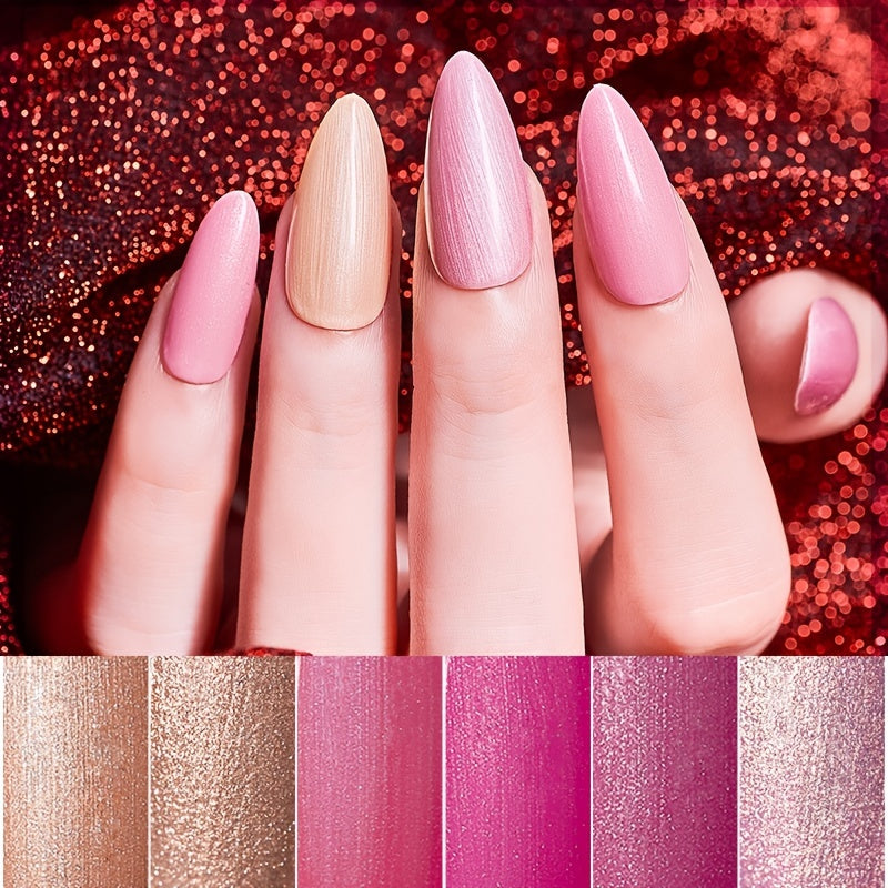 Chrome Glitter Gel Nail Polish