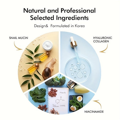 Korean Skincare 97. 5% Snail Mucin Moisturizer - Snail Repair Cream 50ml