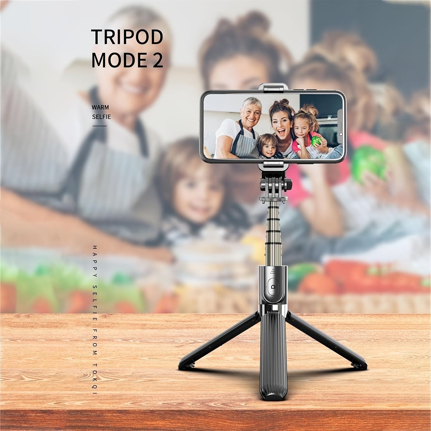 Travel Tripod &amp; Mobile Selfie Stick