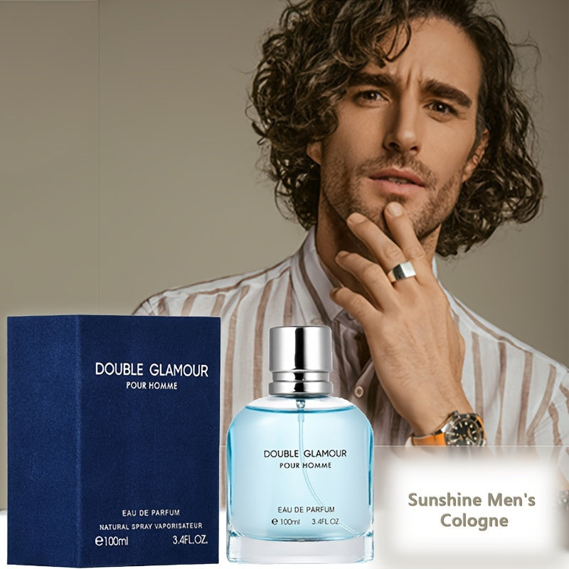 3.38oz Eau De Parfum For Men With Aromatic Woody Notes