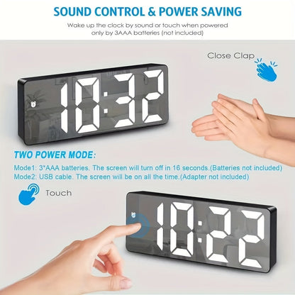 Voice-Controlled Smart LED Desk Clock