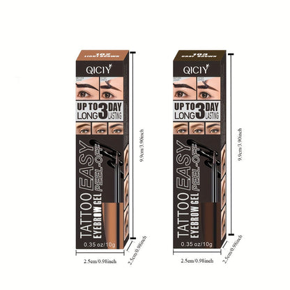 Peel-Off Eyebrow Tattoo Gel Paste