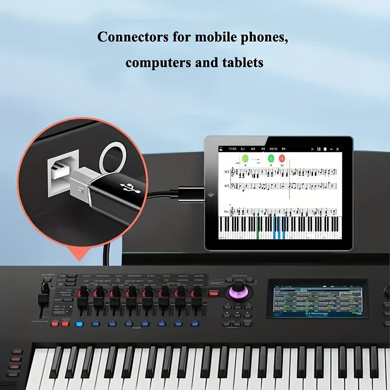 USB Type C Printer Adapter Midi Electric Piano Synth Driver Dock Fax Scanner