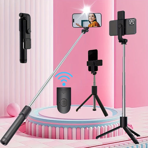 Extendable Selfie Stick with Tripod Stand