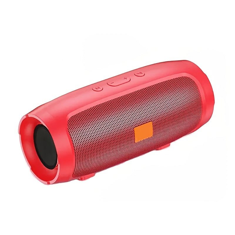 Wireless 3D Surround Sound Portable Outdoor Subwoofer with Charging Cable, Auxiliary Cable, TWS Stereo, Pole, Hands-free Call