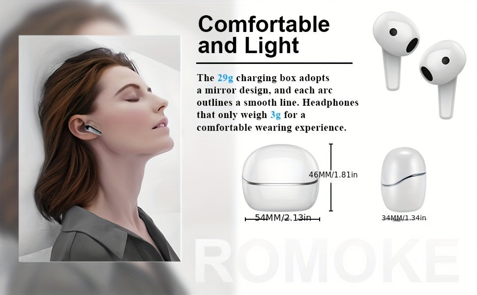 Earphones with 4 ENC Microphones