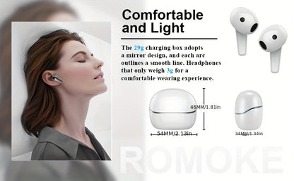 Earphones with 4 ENC Microphones