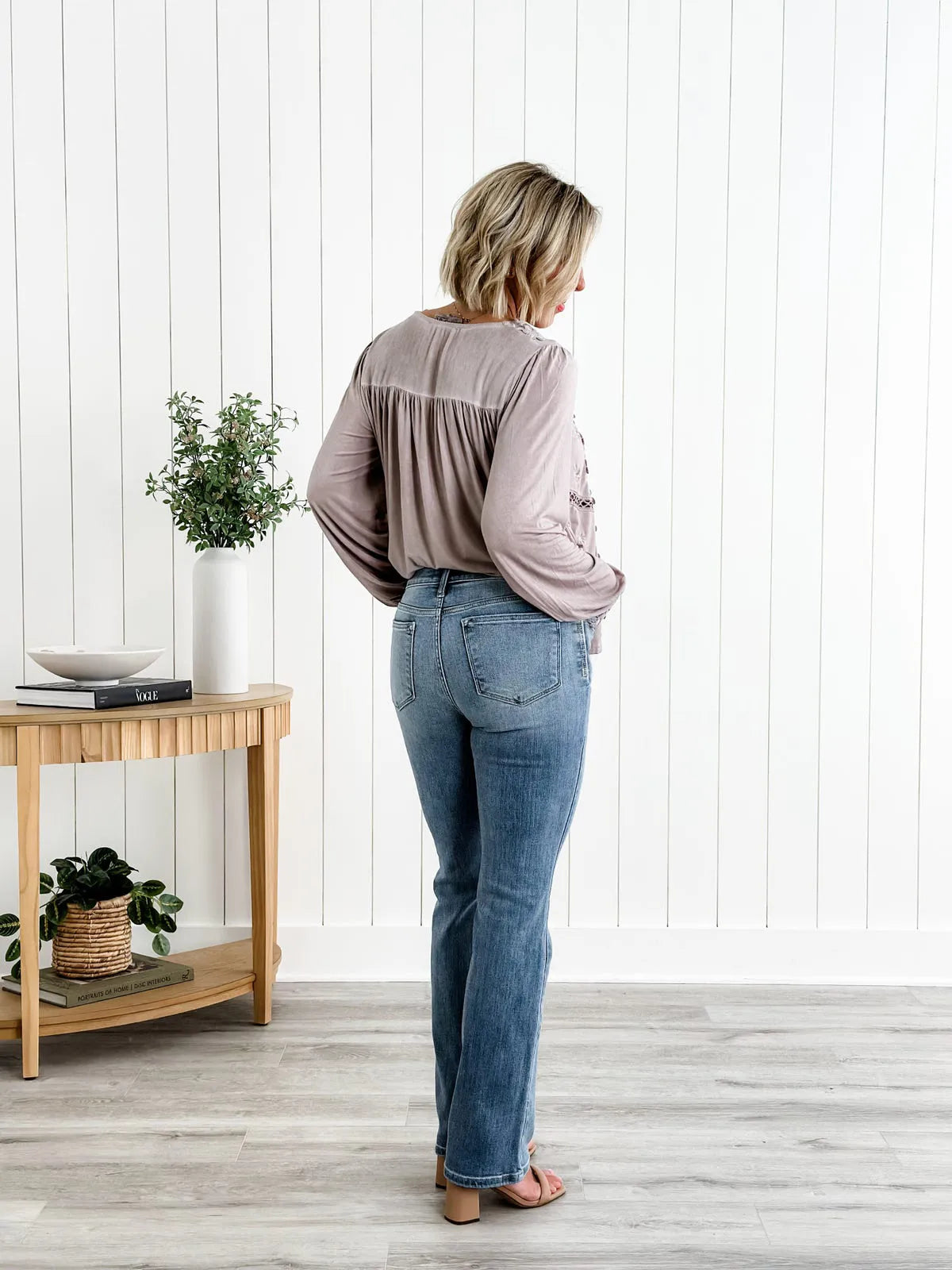 [$38 OFF] || Tummy Control Bootcut Jeans - Low in Stock