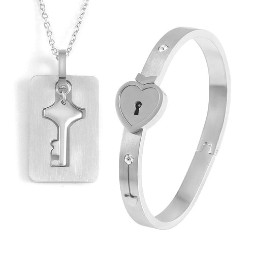 [$57 OFF] || Love Lock Jewelry Set - Low in Stock